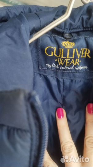 Gulliver пальто для девочки