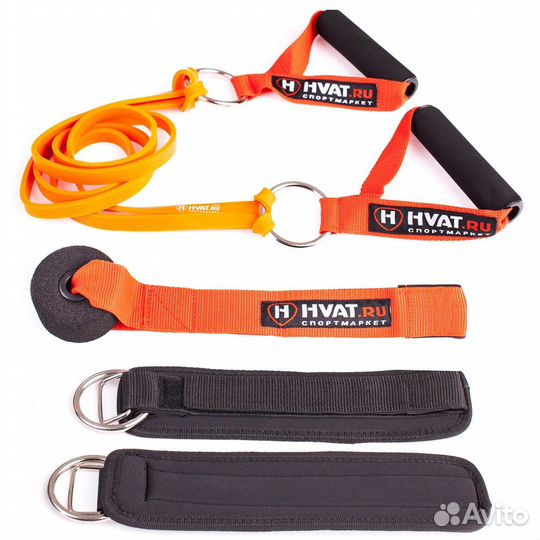Набор креплений для резиновых петель Hvat