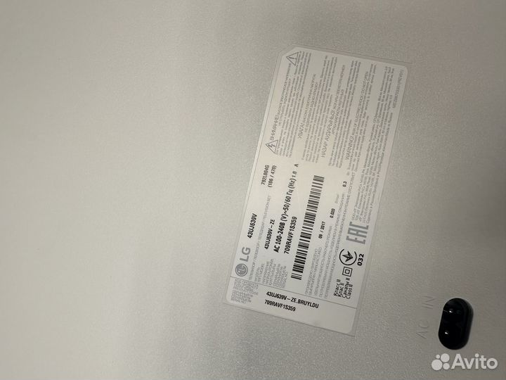 Eax67133404 1.0 lg 43UJ639V