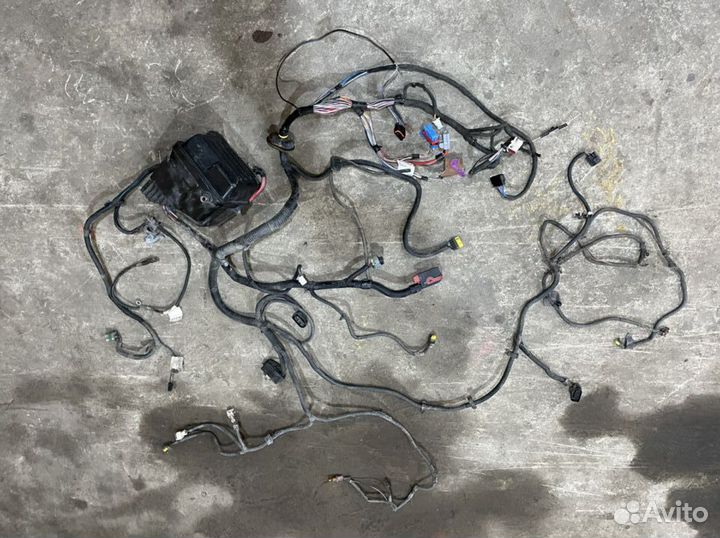 Проводка коса подкапотная Fiat albea Фиат Альбеа