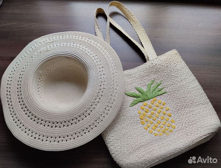 Пляжная сумка+шляпа