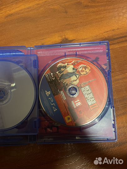 Red dead redemption 2 ps4 диск