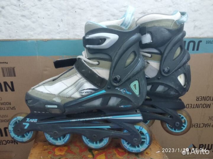 Ролики раздвижные 36-44 flexech