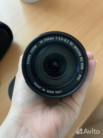 Объектив sigma af18-250