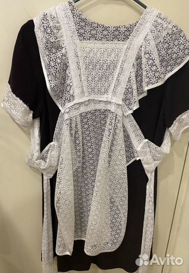 Школьное платье и фартук