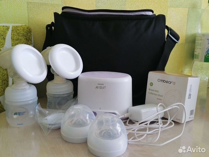 Молокоотсос avent электрический
