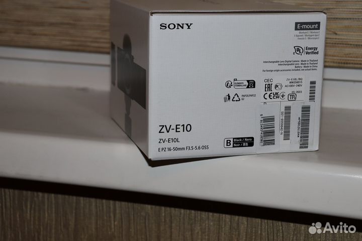 Sony ZV-E10 Kit E PZ 16-50mm новый