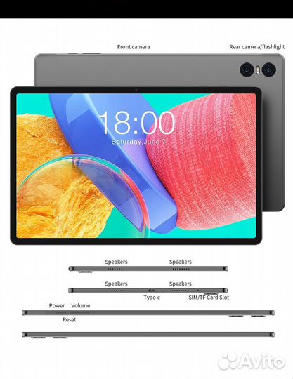 Игровой планшет Teclast t50 pro 8+256 LTE. Новый