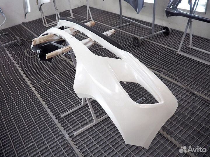 Бампер передний в цвет Mazda 6 GJ (2012-2015)