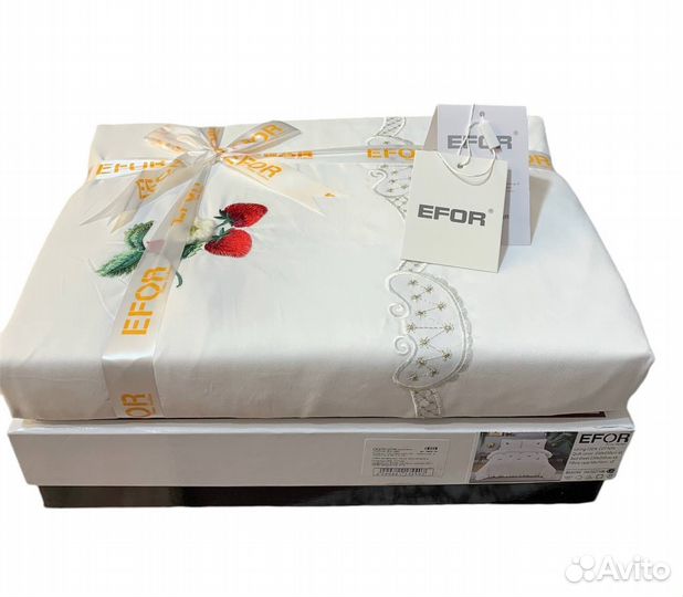 Постельное белье клубничка Турция