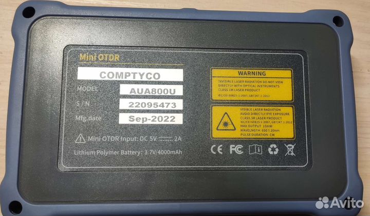 Оптический рефлектометр aua800u