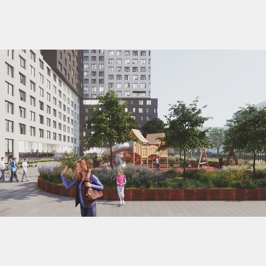 1-к. квартира, 50,4 м², 7/19 эт.