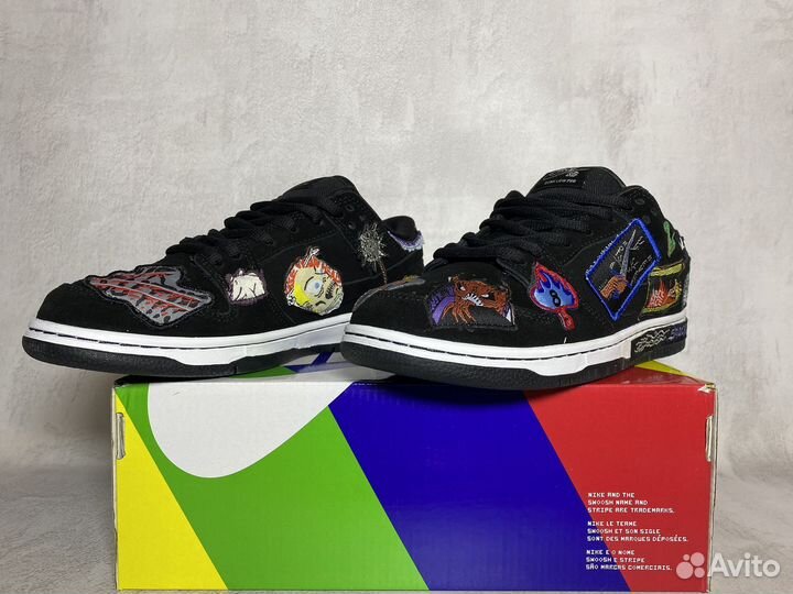 Кроссовки Nike SB Dunk Low Pro QS x Neckface