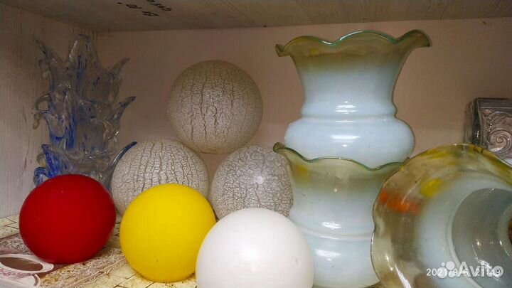 Плафоны для люстры 3шт