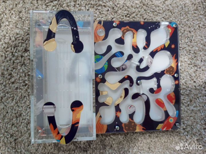 Муравьиная ферма с рисунком