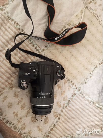 Фотоаппарат sony alpha 390