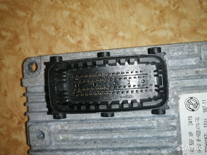 Блок управления двигателем фиат альбеа