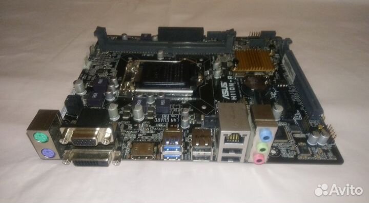 Плата Asus H110M-R, socket 1151 v.1