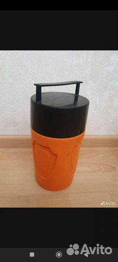 Колба с крышкой для(от) термоса пищевого, СССР