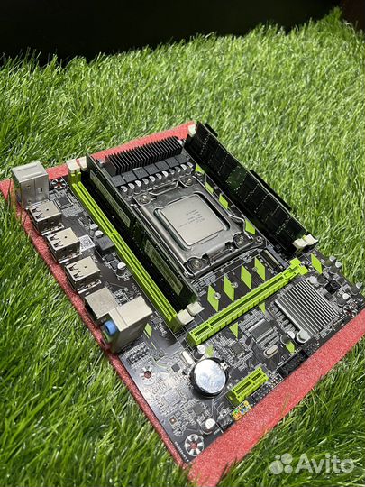 Новый Комплект Xeon 2650v2 16потоков/ 32gb ram