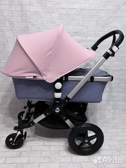 Коляска Bugaboo Cameleon 3+ 3в1 Pink/BlueMelange