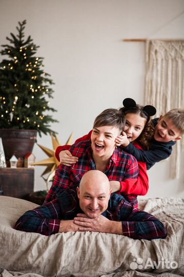 Новогодняя фотосессия со студией