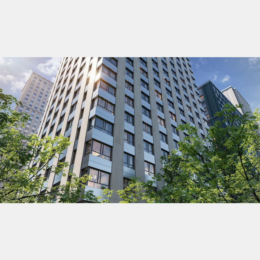 2-к. квартира, 53 м², 20/26 эт.