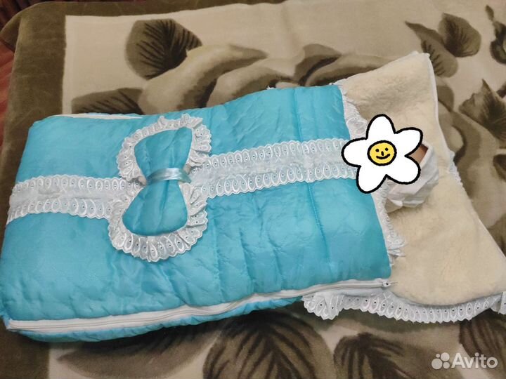 Детский спальник и Зимний меховой конверт
