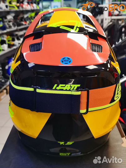 Шлем кроссовый Leatt 7.5 V24 Citrus