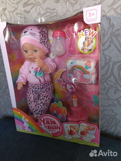 Кукла пупс интерактивная