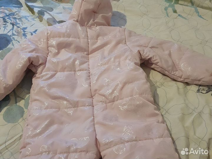 Зимний комбинезон для девочки, 92