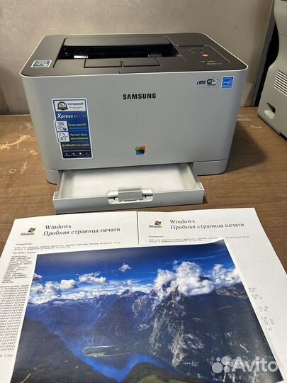 Цветной принтер Samsung Xpress c410Wifi