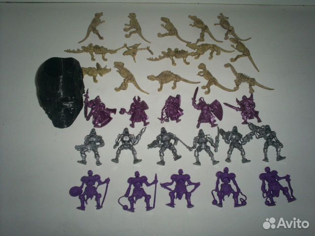 Солдатики + Динозавры