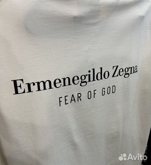 Футболка Ermenegildo Zegna x Fear Of God