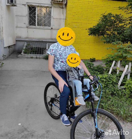 Детское велокресло на раму