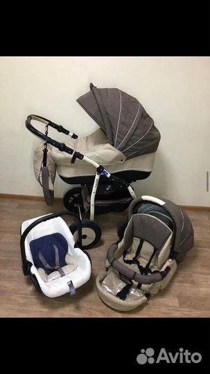 Коляска 3 в 1, 2в1