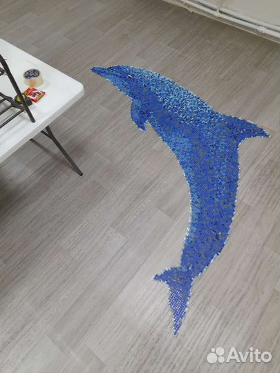 Панно из мозаики, мозаичист