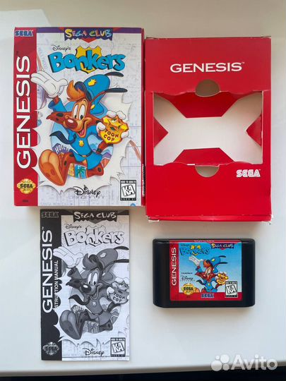 Игра на sega genesis - Bonkers