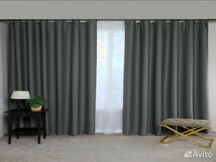 Готовые шторы блэкаут