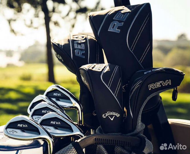 Клюшки для гольфа Callaway Reva, женские, черные