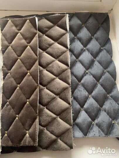 Стеганая ткань велюр,стеганная ткань