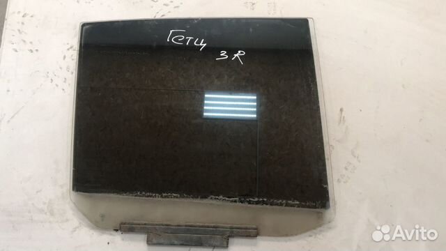 Стекло правой зад двери Hyndai Getz 2007год б.у