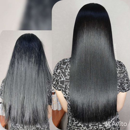 Кератиновое выпрямление/ботокс волос