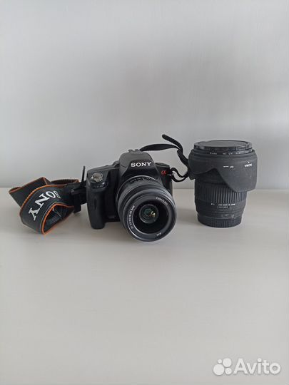 Камера Sony A390 c обьективом Sigma 18-50 mm, 2.8