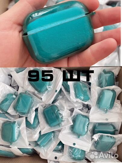 Силиконовые чехлы на наушники airpods pro оптом