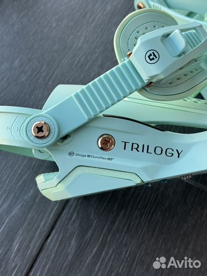 Крепления для сноуборда union trilogy