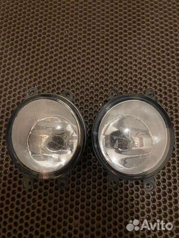Противотуманные фары Тойота Авенсис т250 рест
