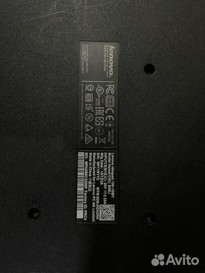 Ноутбук lenovo