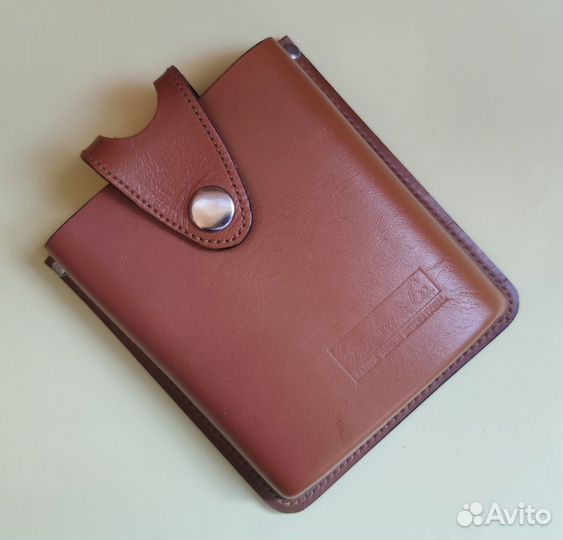 Чехол для фляги Mustang кожа 0,18 л Испания Новый