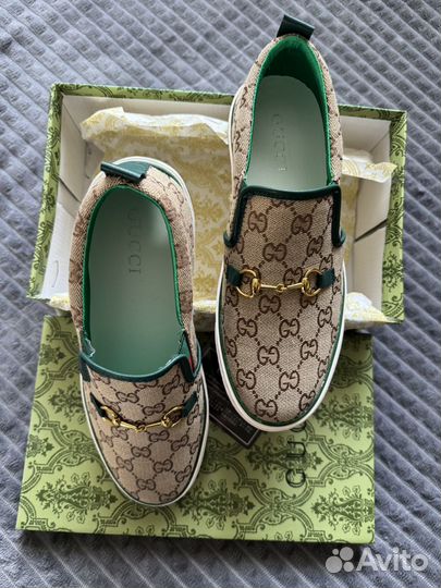 Лоферы женские Gucci 39р